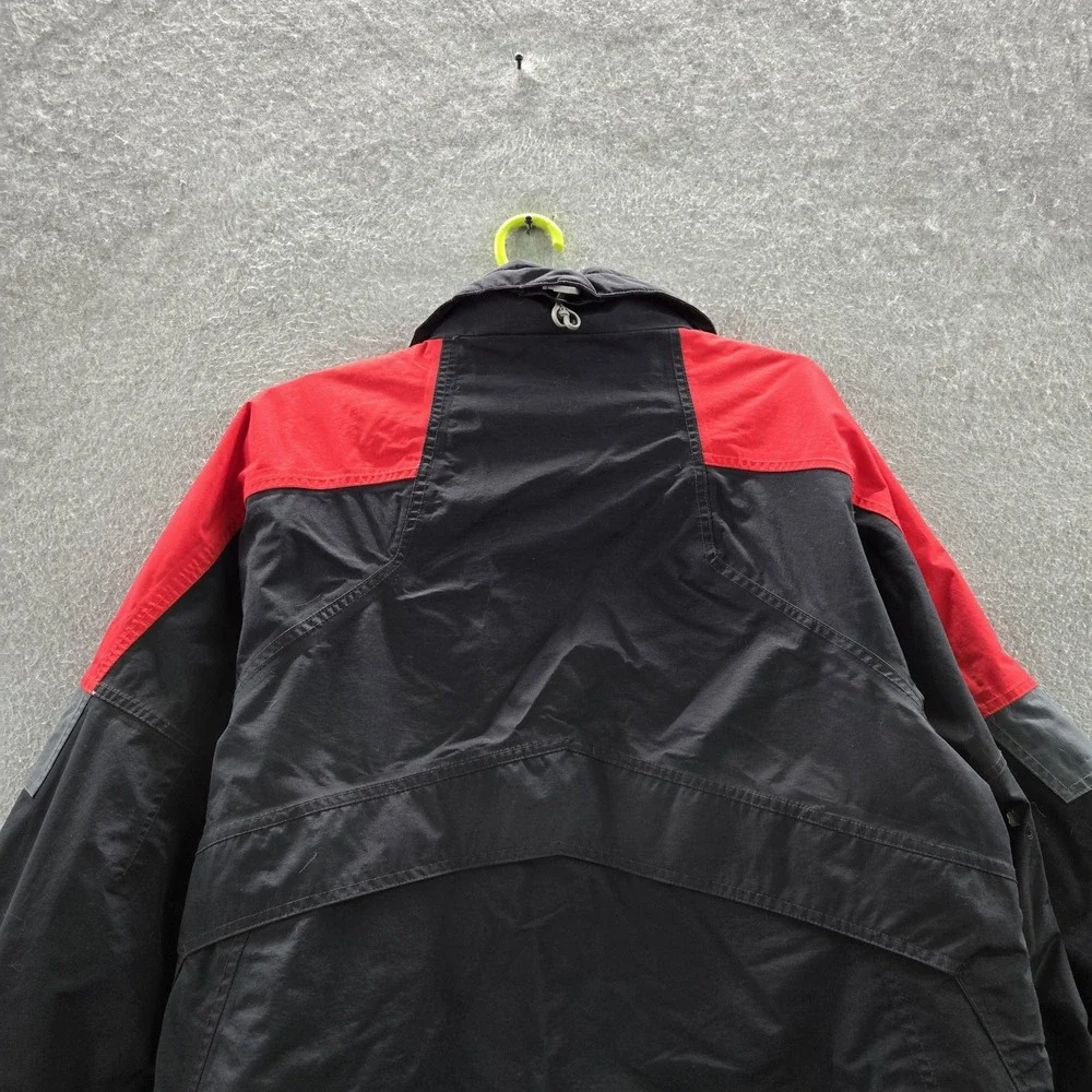 Burton Men Jacket L Black Coating Nylon Polyurethane Snowboarding Ski READ